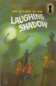 The Three Investigators in The Mystery of the Laughing Shadow cover