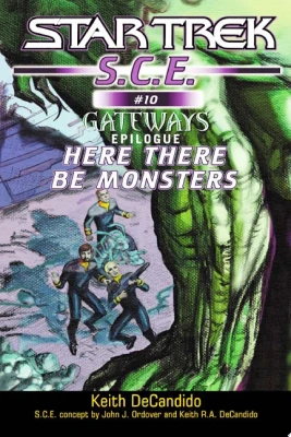 Star Trek: Here There Be Monsters cover