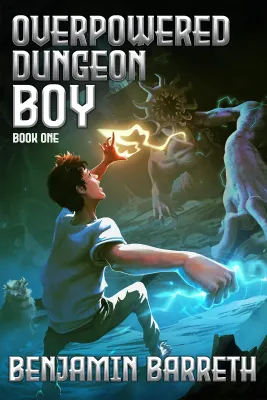 Overpowered Dungeon Boy: Book One cover