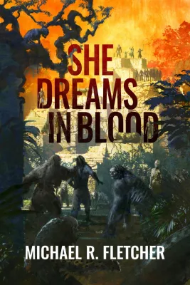 She Dreams in Blood (The Obsidian Path, #2) cover