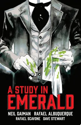Neil Gaiman’s A Study in Emerald cover