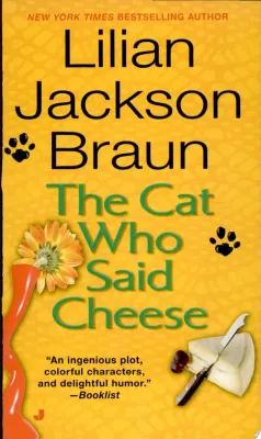 The Cat Who Said Cheese cover