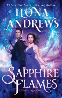 Sapphire Flames: A Hidden Legacy Novel cover