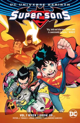 Super Sons Vol. 1: When I Grow Up (Rebirth) cover
