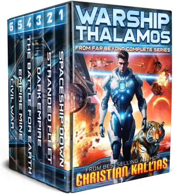 Warship Thalamos: From Far Beyond Complete Series: An Epic Space Opera / First Contact Adventure cover