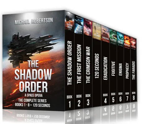 The Shadow Order – Books 1 – 8 + 120 Seconds (The complete series) cover