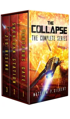 The Collapse: The Complete Series: A Space Opera Box Set (The Collapse Box Sets Book 1) cover
