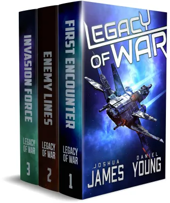 Legacy of War #1-3: First Encounter, Enemy Lines, Invasion Force cover