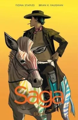 Saga Volume 8 cover