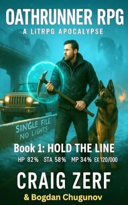 RPG Oathrunner — Book 1 : Hold the Line: An Earth Apocalypse System Integration LitRPG Adventure novel (RPG Oathrunner – An Earth Apocalypse System Integration LitRPG Adventure novel) cover