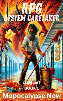 RPG System Caretaker – Book 1 – Mopocalypse Now: An Earth Apocalypse System Integration LitRPG Adventure novel cover