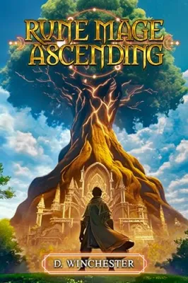 Rune Mage Ascending: A LitRPG Fantasy (Broken System Book 1) cover