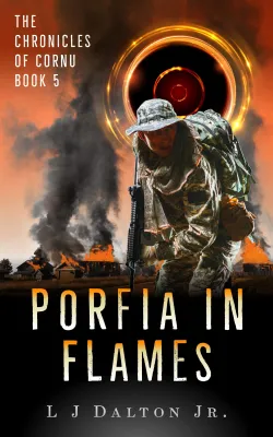 Porfia in Flames: The Chronicles of Cornu Book 5 cover